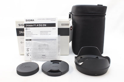 【中古(used)】シグマ 24mmF1.4 DG DN | Art (ソニーEマウント)