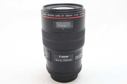 【中古(used)】キヤノン EF 100mmF2.8 L マクロ IS USM