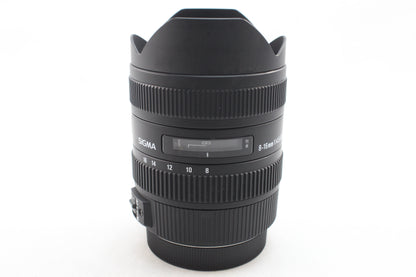 【中古(used)】シグマ 8-16mmF4.5-5.6 DC HSM (キヤノンEFマウント/APS-C)