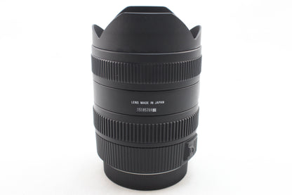 【中古(used)】シグマ 8-16mmF4.5-5.6 DC HSM (キヤノンEFマウント/APS-C)