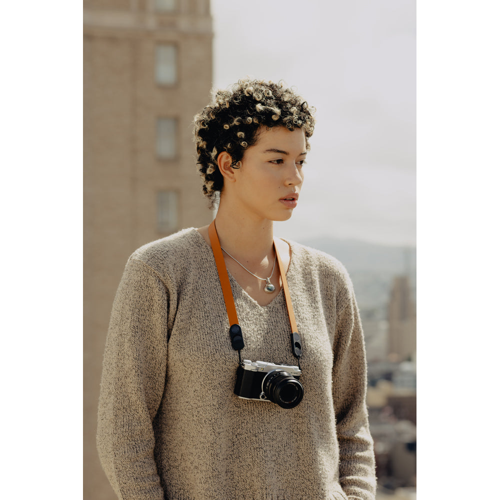 ピークデザイン フォーム レザー ネック(アンバー)