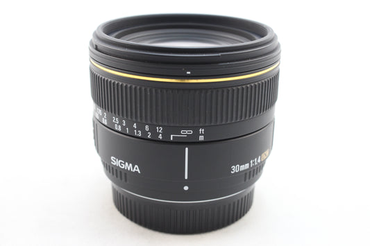 【中古(used)】シグマ 30mmF1.4 EX DC (ペンタックスKマウント/APS-C)