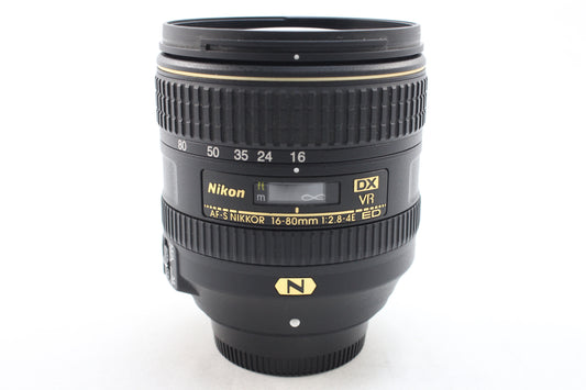 【中古(used)】ニコン AF-S DX 16-80mmF2.8-4E ED VR