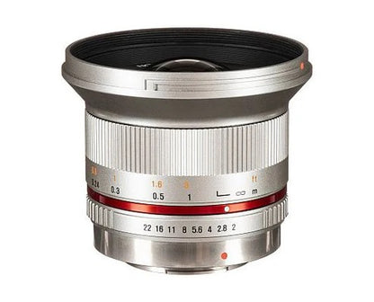 サムヤン 12mm F2.0 NCS CS (フジXマウント/シルバー) ≪新品処分品≫