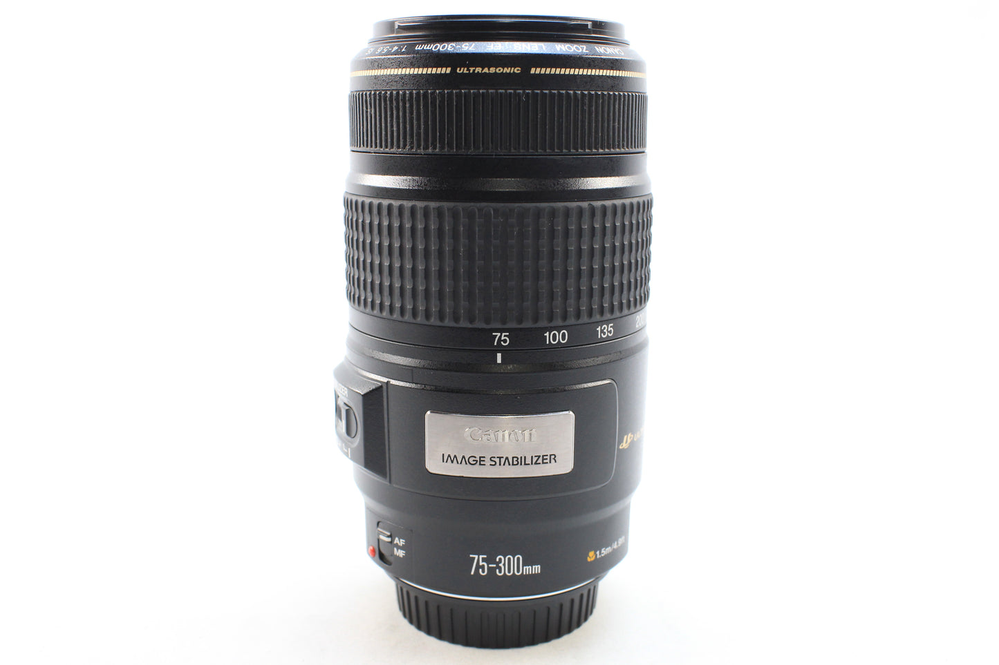 【中古(used)】キヤノン EF 75-300mmF4-5.6 IS USM