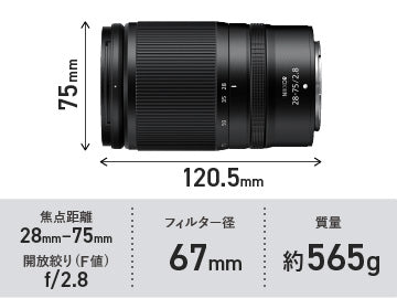 ニコン NIKKOR Z 28-75mm F2.8