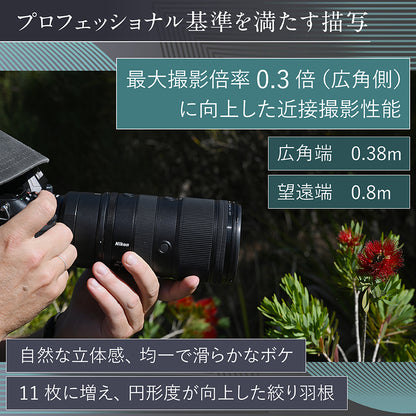 ニコン NIKKOR Z 70-200mm F2.8 VR S Ⅱ