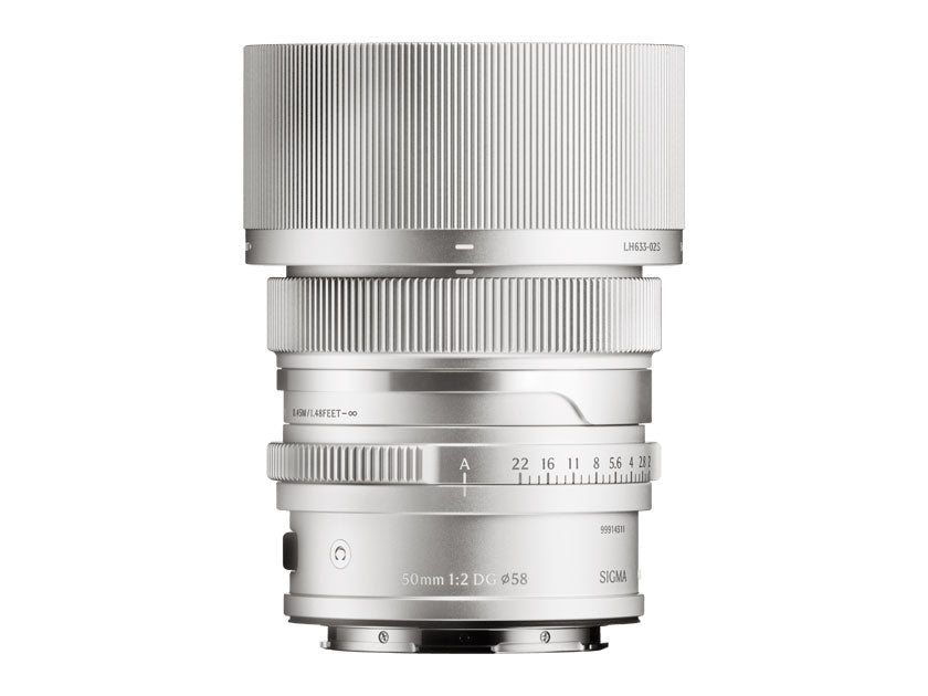 シグマ 50mm F2 DG | Contemporary (Lマウント/シルバー)