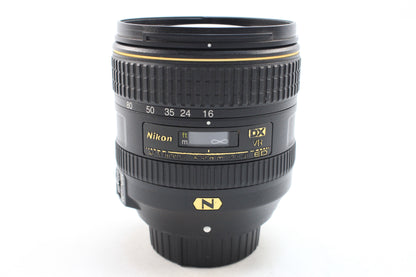 【中古(used)】ニコン AF-S DX 16-80mmF2.8-4E ED VR