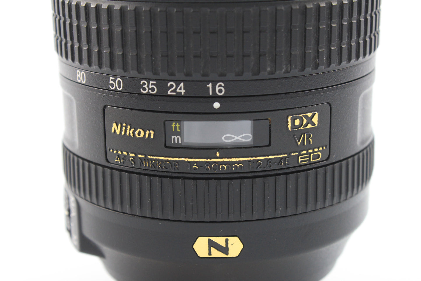 【中古(used)】ニコン AF-S DX 16-80mmF2.8-4E ED VR