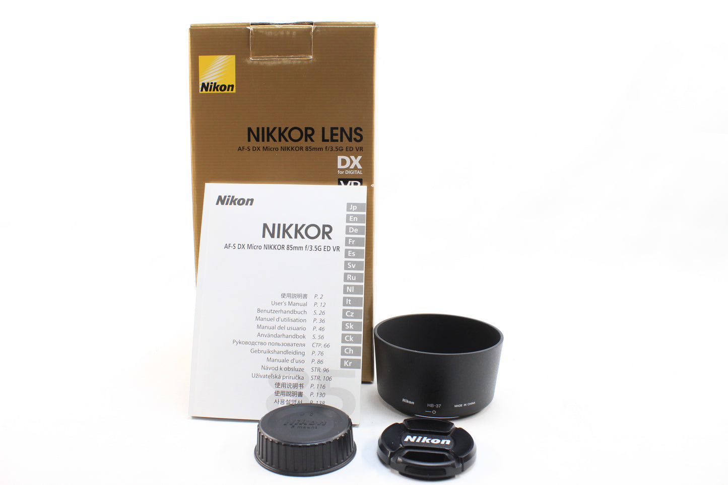 【中古(used)】ニコン AF-S DX Micro NIKKOR 85mmF3.5G ED VR