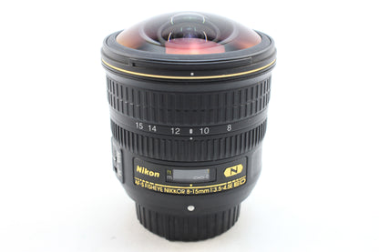 【中古】ニコン AF-S Fisheye NIKKOR 8-15mmF3.5-4.5E ED