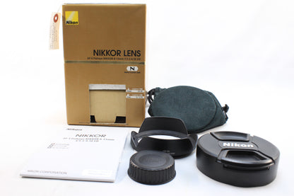 【中古】ニコン AF-S Fisheye NIKKOR 8-15mmF3.5-4.5E ED