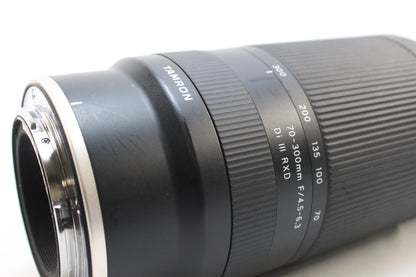 【中古】70-300mmF4.5-6.3 Di III RXD (ニコンZマウント) Model A047 (コピー)