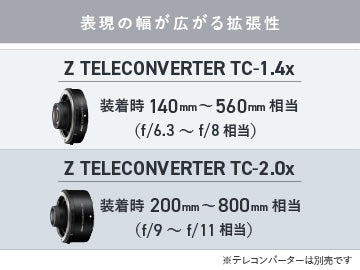 ニコン NIKKOR Z 100-400mm F4.5-5.6 VR S