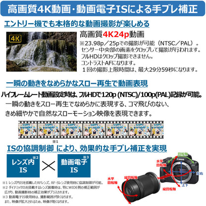 キヤノン EOS R100・ダブルズームキット