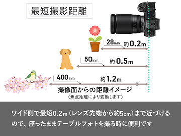 ニコン NIKKOR Z 28-400mm F4-8 VR