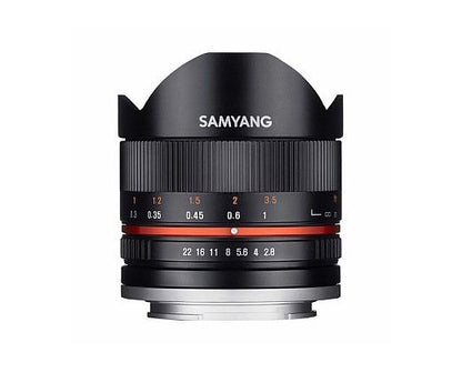 サムヤン 8mm F2.8 UMC Fish-eyeII (フジXマウント/ブラック) ≪新品処分品≫