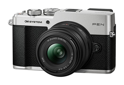 OM SYSTEM PEN 14-42mm F3.5-5.6 Ⅲ レンズキット(シルバー)