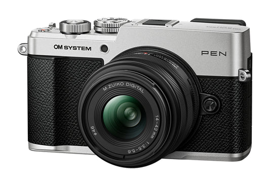 OM SYSTEM PEN 14-42mm F3.5-5.6 Ⅲ レンズキット(シルバー)
