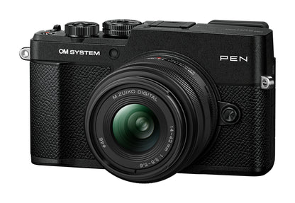 OM SYSTEM PEN 14-42mm F3.5-5.6 Ⅲ レンズキット(ブラック)