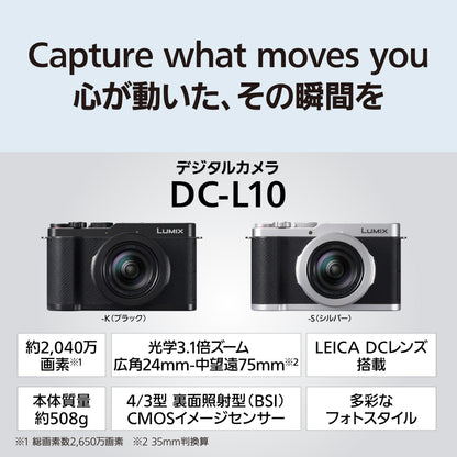 パナソニック DC-L10 (シルバー)