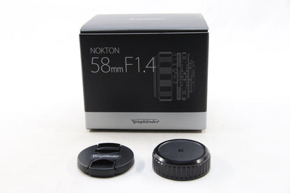 【中古(used)】VOIGTLANDER NOKTON 58mm F1.4 SLⅡS Nikon Fマウント
