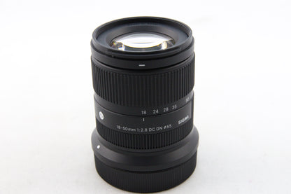 【中古(used)】SIGMA 18-50mm F2.8 DC DN CanonRFマウント