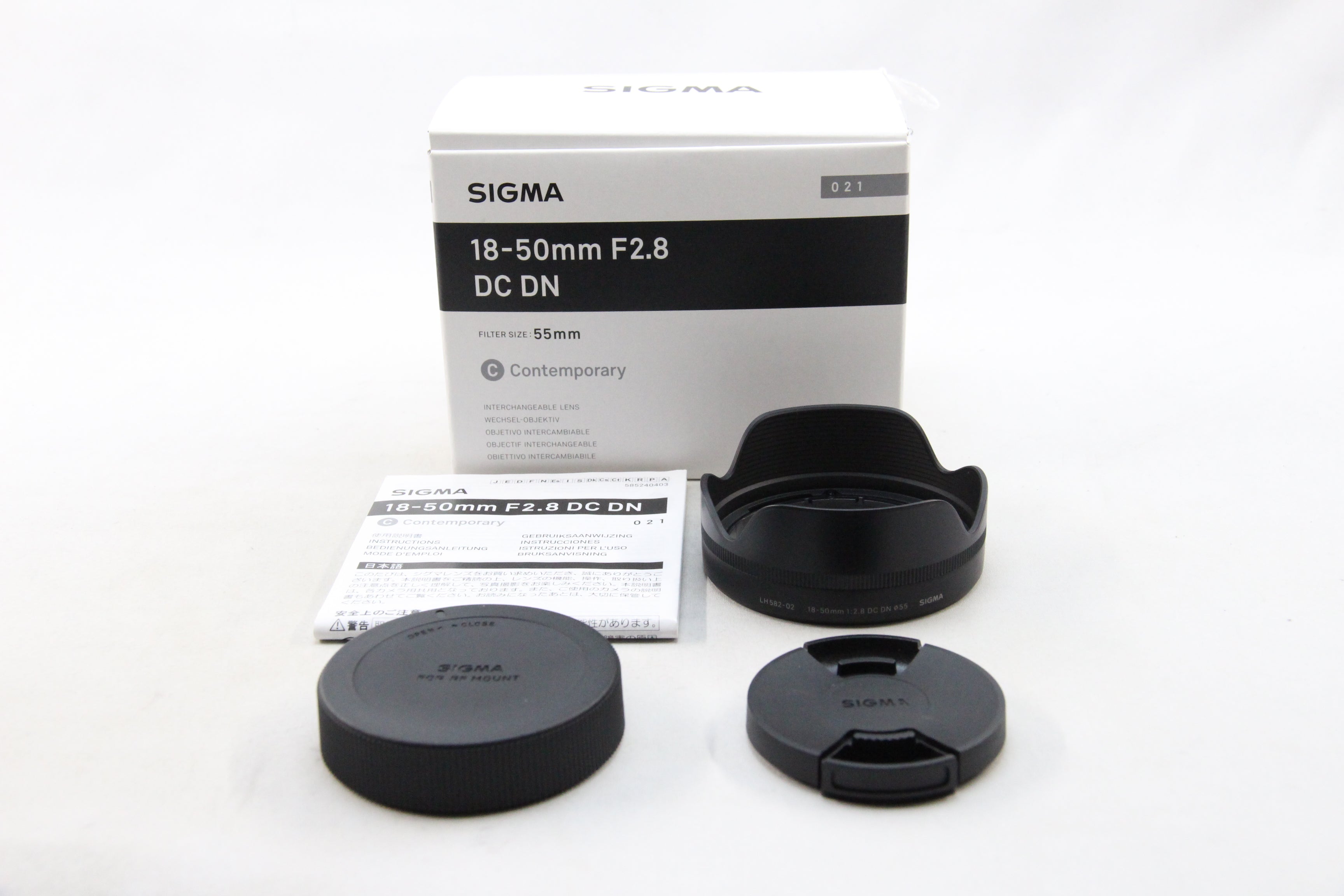 中古(used)】SIGMA 18-50mm F2.8 DC DN CanonRFマウント – トキワカメラ