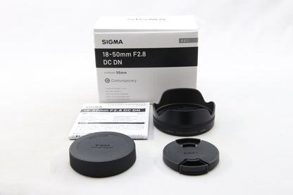 【中古(used)】SIGMA 18-50mm F2.8 DC DN CanonRFマウント