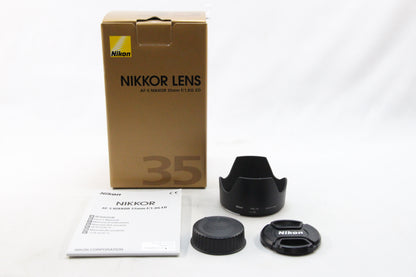 【中古(used)】AF-S NIKKOR 35mm F1.8 G ED