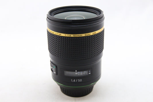 【中古(used)】HD PENTAX-D FA ☆ 50mm F1.4 SDM AW