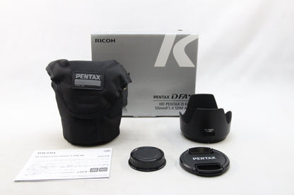 【中古(used)】HD PENTAX-D FA ☆ 50mm F1.4 SDM AW