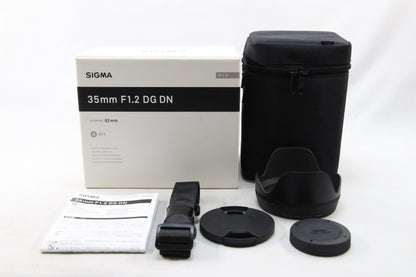 【中古(used)】SIGMA 35mm F1.2 DG DN Lマウント
