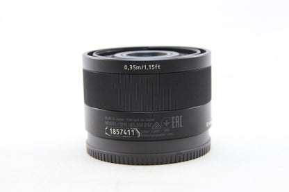 【中古(used)】SONY Sonnar FE 35mm F2.8 ZA