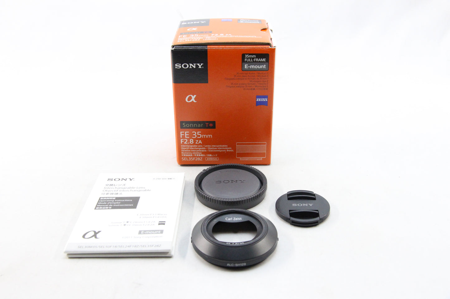 【中古(used)】SONY Sonnar FE 35mm F2.8 ZA