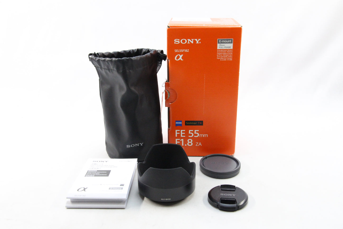 【中古(used)】SONY Sonnar FE 55mm F1.8 ZA