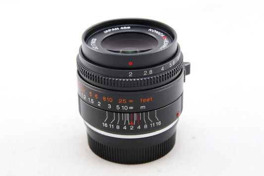 【中古(used)】KONICA M-HEXANON 35mm F2 M-mount