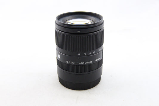 【中古(used)】SIGMA 18-50mm F2.8 DC DN E-mount