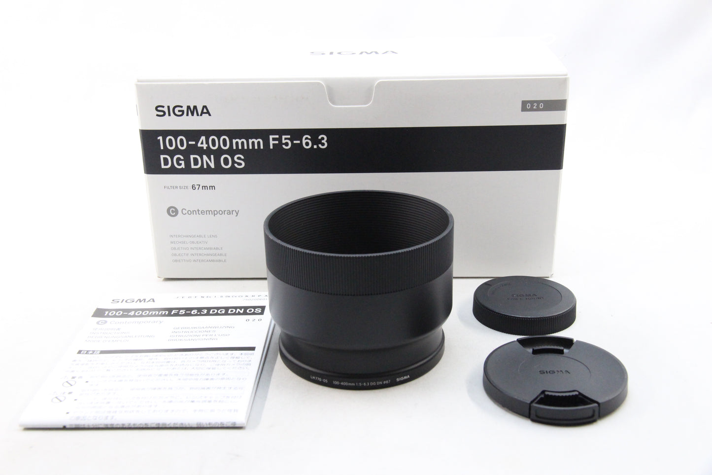 【中古(used)】SIGMA 100-400mm F5-6.3 DG DN E-mount