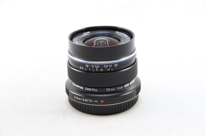 【中古(used)】OLYMPUS M.ZUIKO DIGITAL 12mm F2