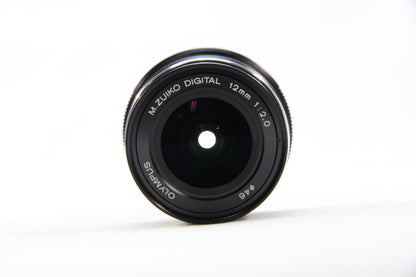 【中古(used)】OLYMPUS M.ZUIKO DIGITAL 12mm F2