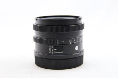 【中古(used)】SIGMA 45mm F2.8 DG DN L-mout