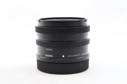【中古(used)】SIGMA 45mm F2.8 DG DN L-mout