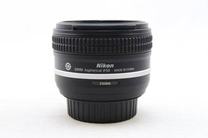 【中古(used)】AF-S NIKKOR 50mm F1.8 G Special Edition