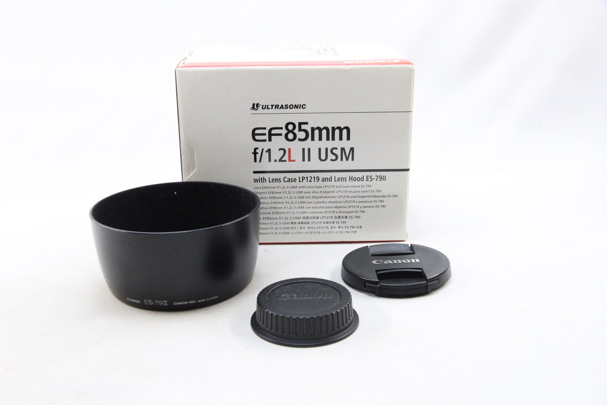 中古(used)】Canon EF 85mm F1.2 L Ⅱ USM – トキワカメラ