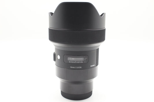 【中古】シグマ 14mmF1.8 DG HSM (ソニーＥマウント)