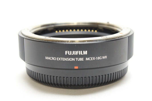 【中古】フジフィルム マクロエクステンションチューブ MCEX-18G WR