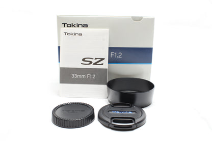 【中古】トキナー SZ 33mm F1.2 MF (ソニーEマウント/APS-C)