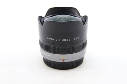 【中古(used)】Panasonic LUMIX G FISHEYE 8mm F3.5